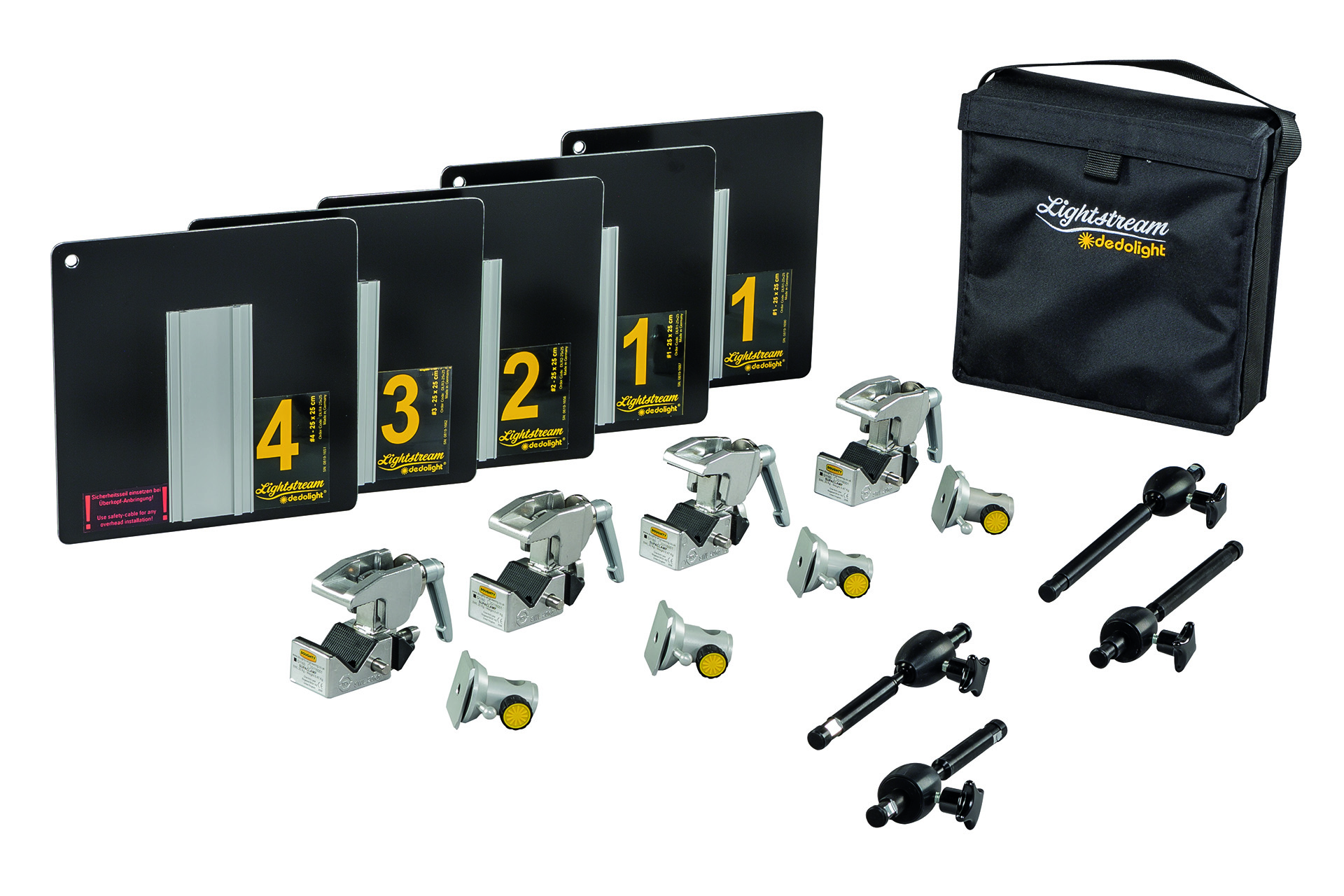 KIT Refletor Lightstream 25x25 cm Dedolight Hollywood Store